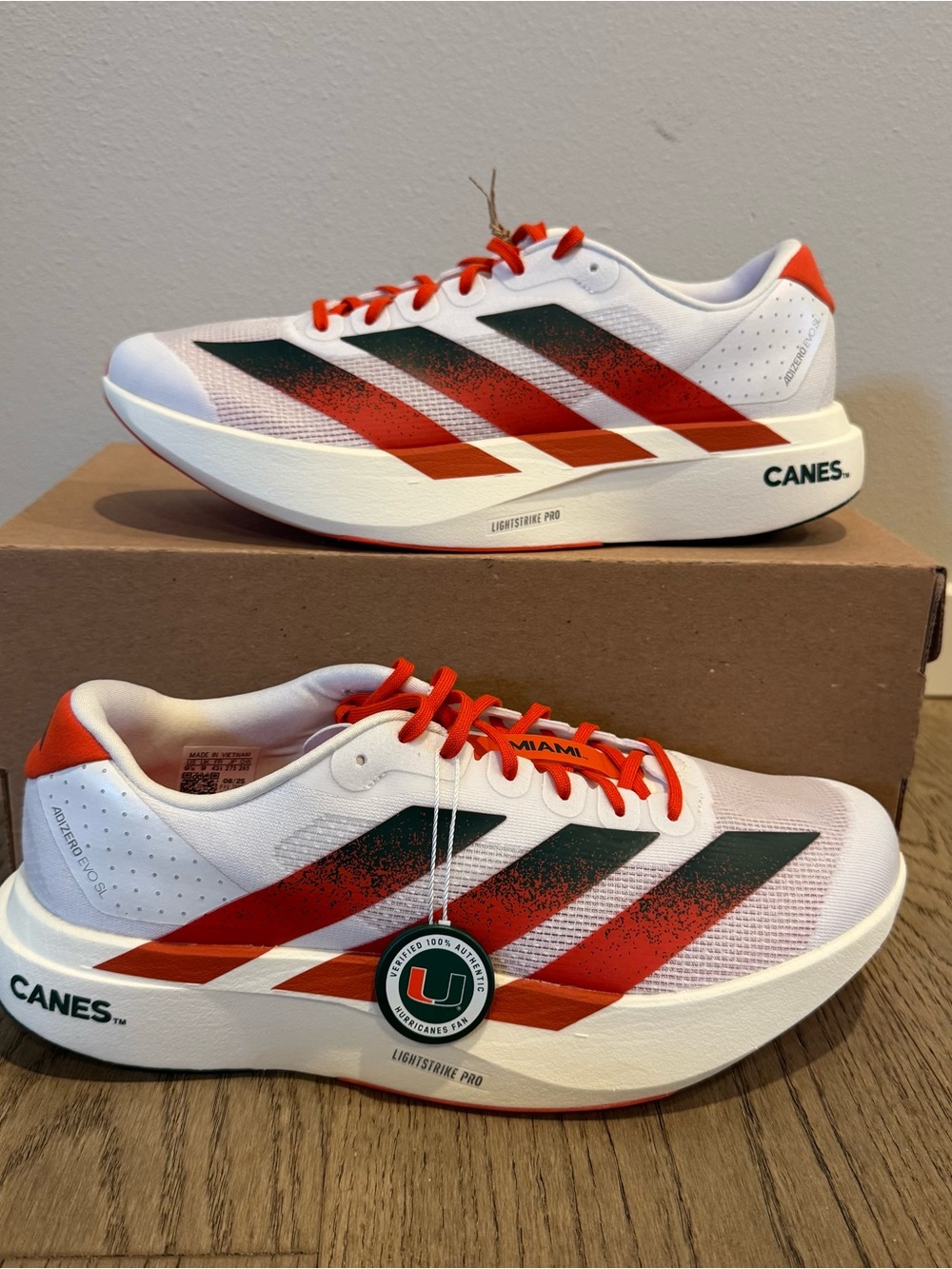 Adidas Lightstrike Pro Miami Hurricanes Men’s